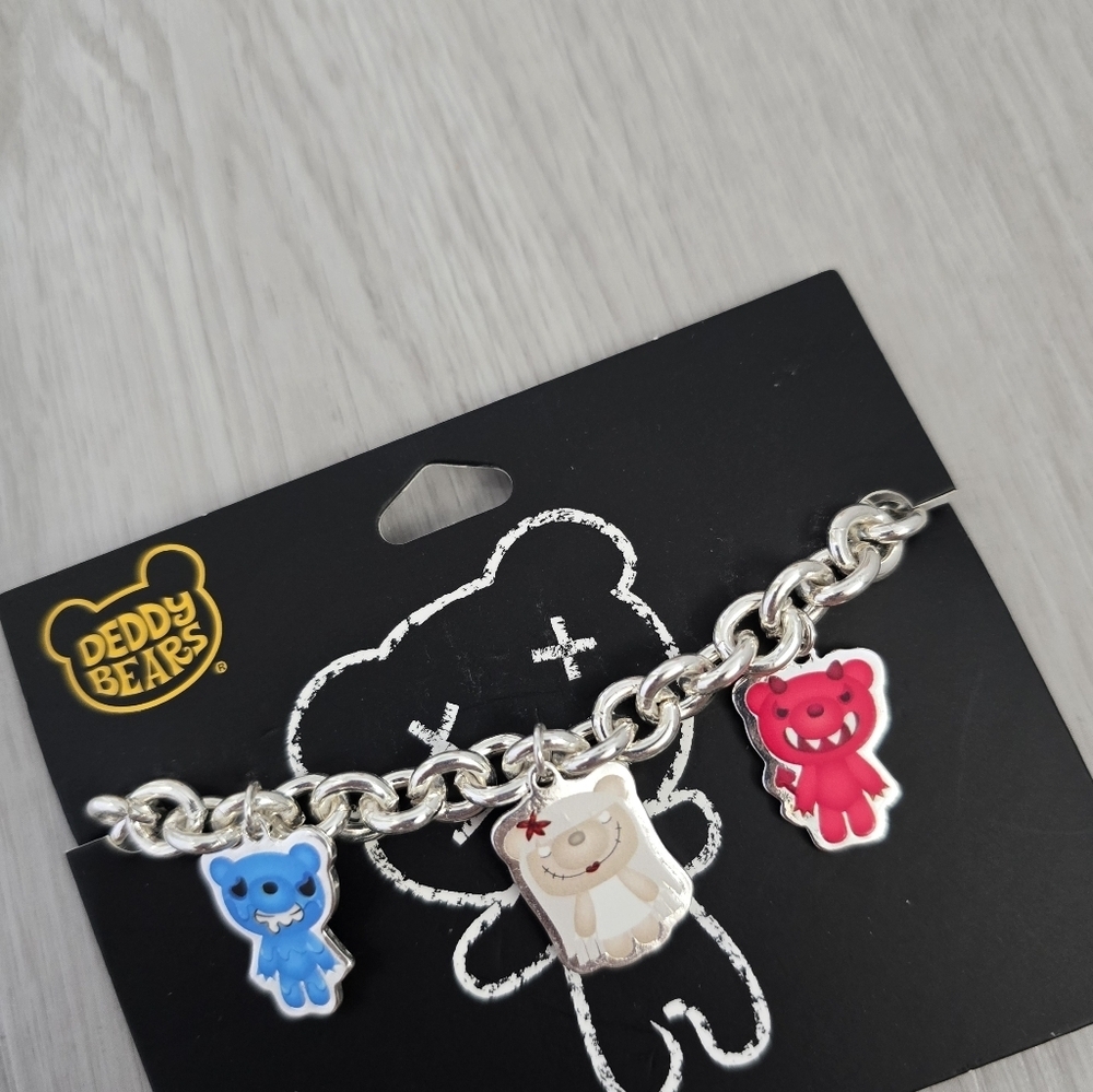 NWT Deddy Bears Charm Bracelet
